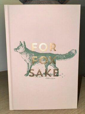 "For Fox Sake" Vintage Sass Notebook by DesignWorks 🦊✨